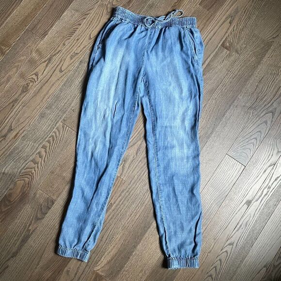 Michael Kors Loose Fitted Trouser Jogger - Pants - Jean - Blue - Picture 2 of 7
